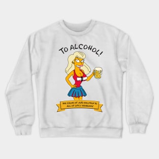 Blonde Duffgirl Crewneck Sweatshirt